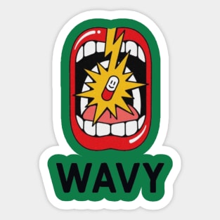 Wavy Sticker